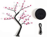 36 Plum Blossom Bonsai Tree Lamp - Image 2