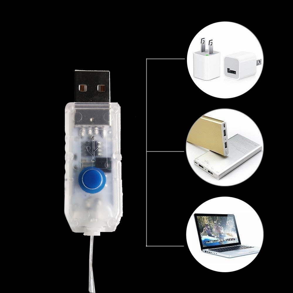 Curtain-String-Light-v Curtain String Light – USB System - Image 2