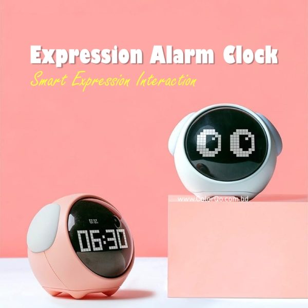 Expression Alarm Clock with LED Light