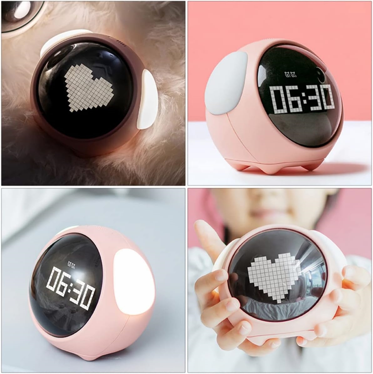 Expression-Alarm-Clock-4 Expression Alarm Clock with LED Light - Image 5
