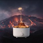 Lava Volcano Flame Humidifier