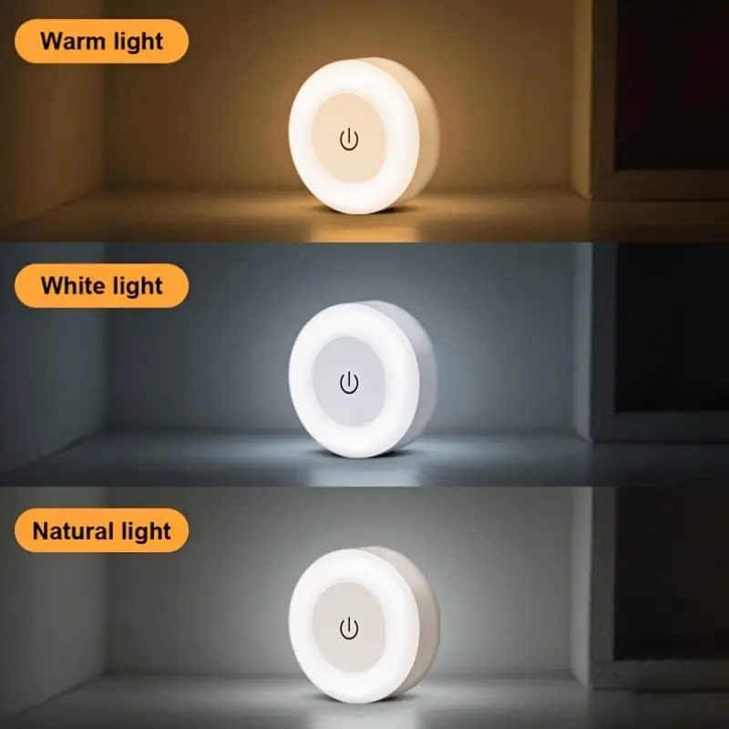 Rechargeable-Tap-Light-13 Rechargeable Three Color Tap Light - Image 3