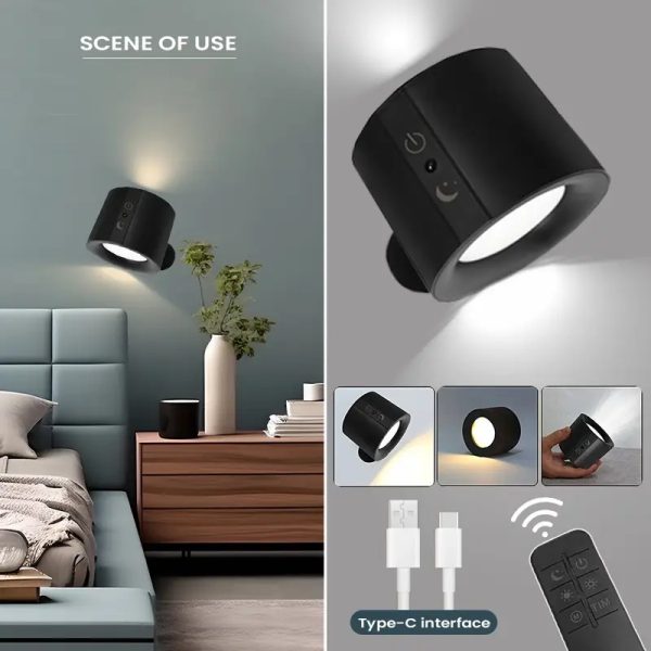 Rechargeable Wall Mount LED Spot Light