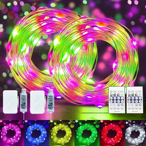 ✨ Aogist RGB Color Changing LED Fairy String Light ✨