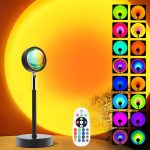 🌅 Sunset Lamp Projector – Rainbow Projection LED Light 🌅