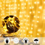✨ HOME LIGHTING Window Curtain String Lights – 300 LED Fairy Lights (Warm White) ✨ - Image 4